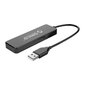 Orico Adapter Hub, USB - 4xUSB (musta) hinta ja tiedot | Adapterit | hobbyhall.fi