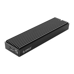 Kotelo SDD M.2 Orico, NVME, USB C 3.1 Gen.2, 10 Gbps (musta) hinta ja tiedot | Orico Tietokoneet ja pelaaminen | hobbyhall.fi