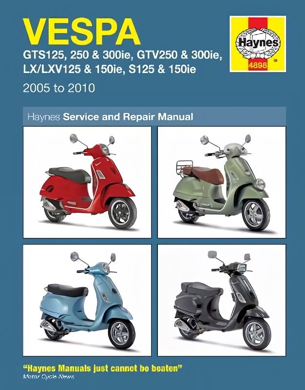 Vespa GTS, GTV, GT, LX, LXV, S, Primavera & Sprint (05 - 18) 3rd New edition hinta ja tiedot | Matkakirjat ja matkaoppaat | hobbyhall.fi