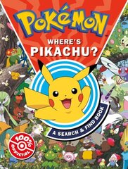 Pokémon Wheres Pikachu? A search & find book hinta ja tiedot | Vauvakirjat | hobbyhall.fi