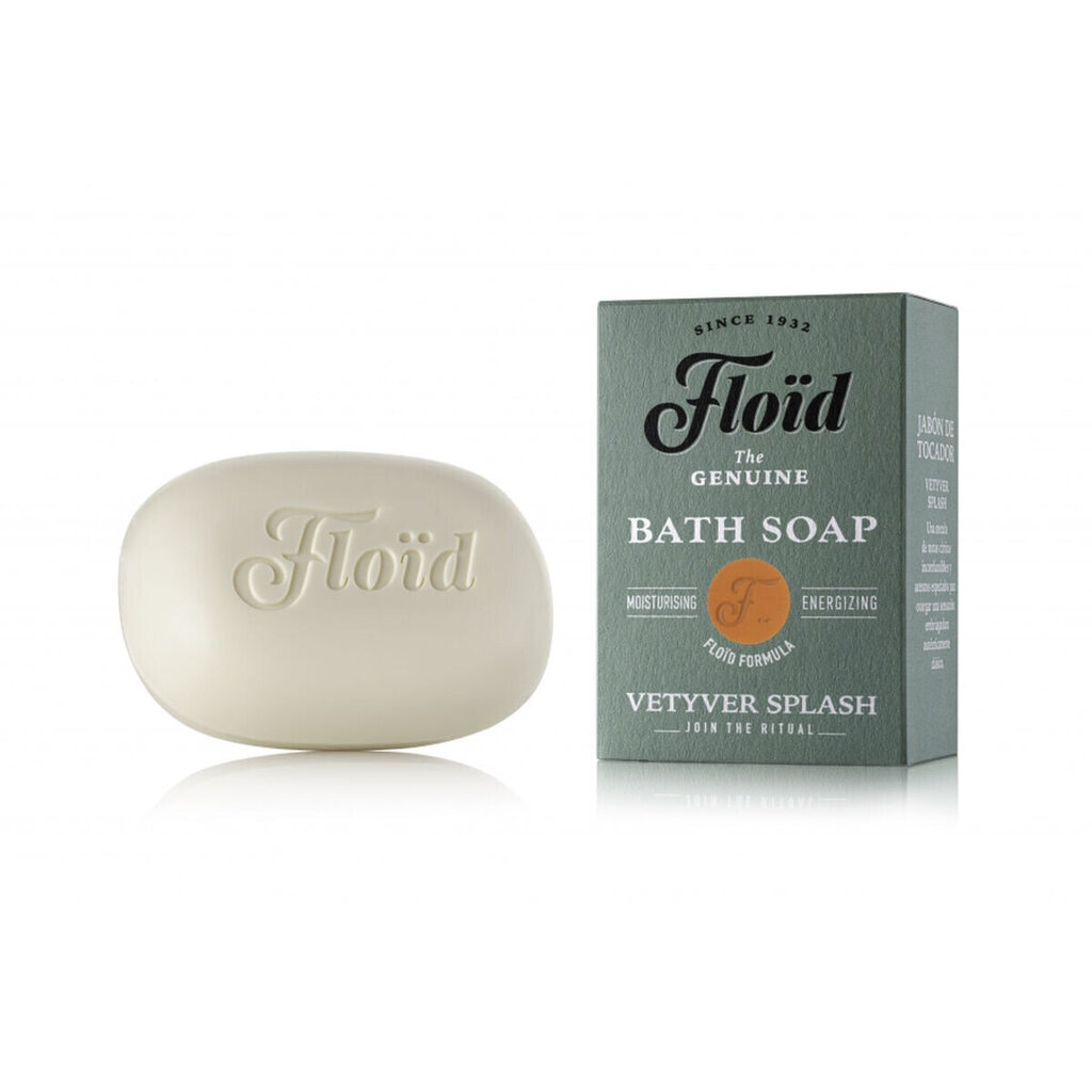 Soap Floïd The Genuine Bath Soap Vetyver Splash, 120 g hinta ja tiedot | Saippuat | hobbyhall.fi