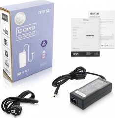 Mitsu 19.5V, 3.34A, 65W hinta ja tiedot | Kannettavien tietokoneiden laturit | hobbyhall.fi