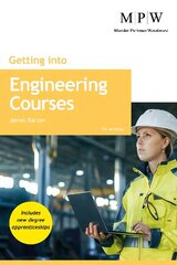 Getting into Engineering Courses 7th edition hinta ja tiedot | Elämäntaitokirjat | hobbyhall.fi