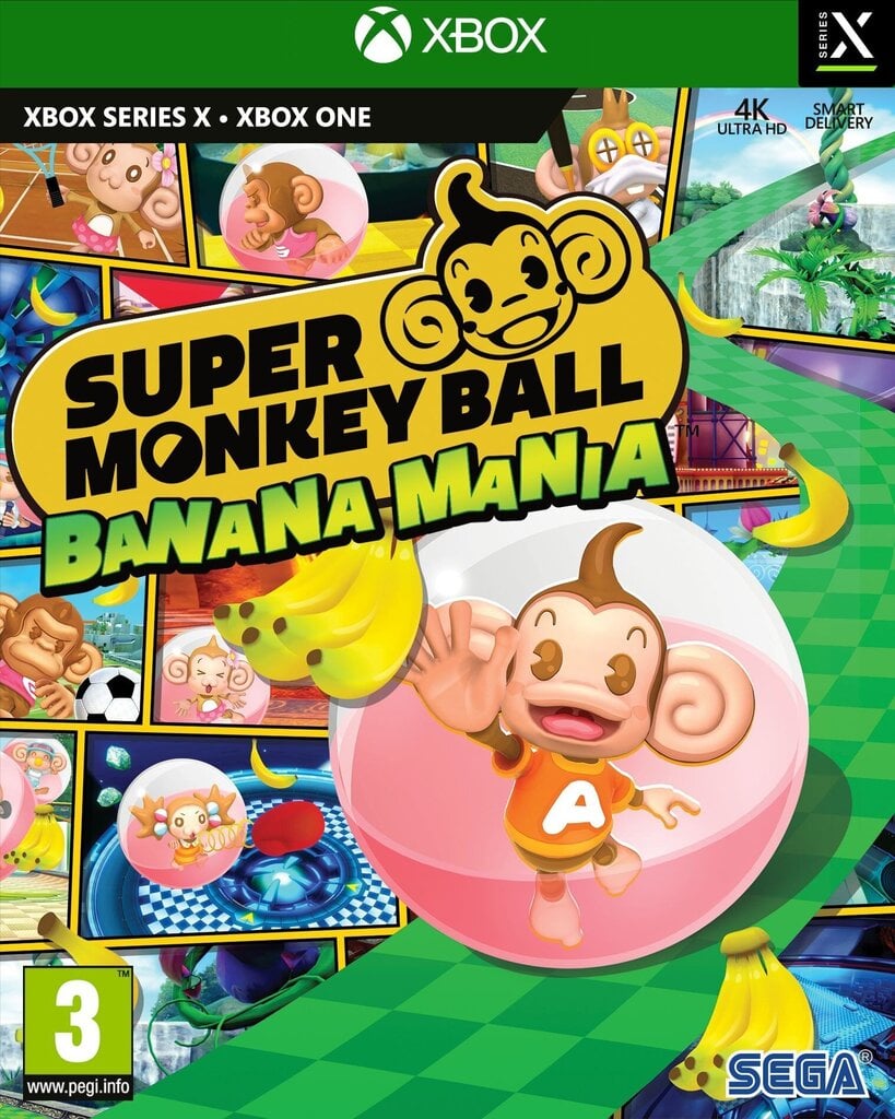 Super Monkey Ball Banana Mania Xbox Series X hinta ja tiedot | Tietokone- ja konsolipelit | hobbyhall.fi