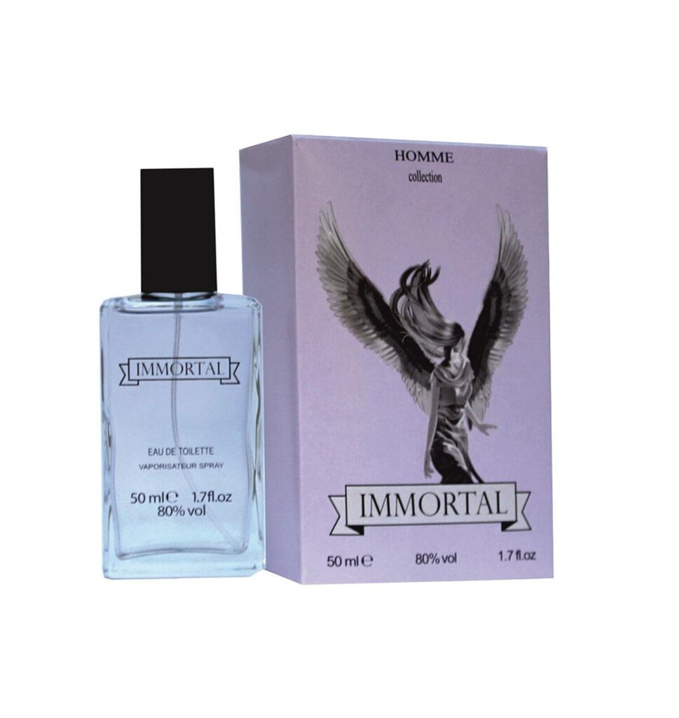 Eau de toilette Immortal male, 50 ml hinta ja tiedot | Miesten hajuvedet | hobbyhall.fi