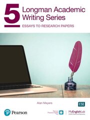 Longman Academic Writing - (AE) - with Enhanced Digital Resources (2020) - Student Book with MyEnglishLab & App - Essays to Research Papers: Essays to Research Papers SB w/App, Online Practice & Digital Resources Lvl 5 hinta ja tiedot | Vieraiden kielten oppimateriaalit | hobbyhall.fi