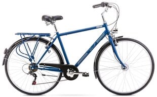 Romet Vintage M 28 kaupunkipyörä tummansininen, runko 18 hinta ja tiedot | Polkupyörät | hobbyhall.fi