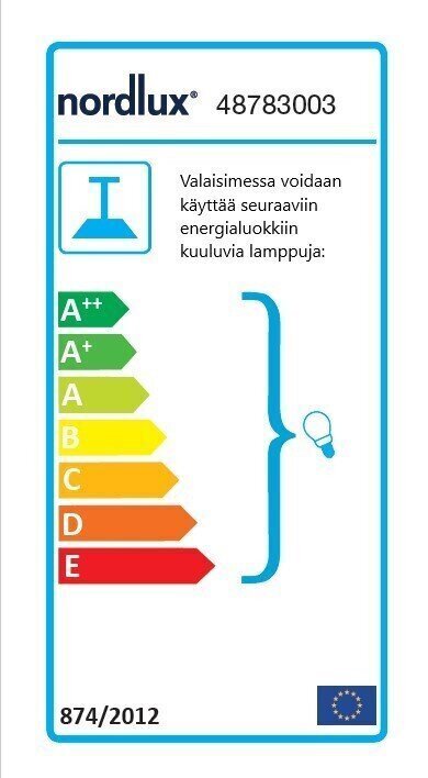 Nordlux Riippuvalaisin Adrian hinta ja tiedot | Riippuvalaisimet | hobbyhall.fi