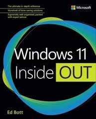 Windows 11 Inside Out hinta ja tiedot | Talouskirjat | hobbyhall.fi