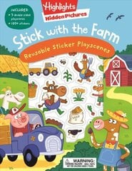 Stick with the Farm Hidden Pictures Reusable Sticker Playscenes hinta ja tiedot | Vauvakirjat | hobbyhall.fi