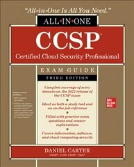 CCSP Certified Cloud Security Professional All-in-One Exam Guide, Third Edition 3rd edition hinta ja tiedot | Talouskirjat | hobbyhall.fi