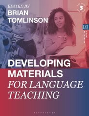 Developing Materials for Language Teaching 3rd edition hinta ja tiedot | Vieraiden kielten oppimateriaalit | hobbyhall.fi