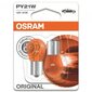 Osram -lamput BAU15s 12V 21W oranssi (2 kpl). hinta ja tiedot | Polttimot | hobbyhall.fi