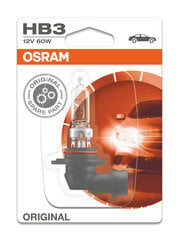 Hehkulamppu Osram Original Line HB3, 1 kpl hinta ja tiedot | Polttimot | hobbyhall.fi