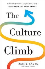 Culture Climb: How to Build a Work Culture That Maximizes Your Impact hinta ja tiedot | Talouskirjat | hobbyhall.fi