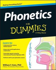 Phonetics For Dummies hinta ja tiedot | Vieraiden kielten oppimateriaalit | hobbyhall.fi