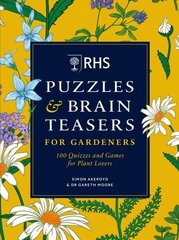 RHS Puzzles & Brain Teasers for Gardeners: 100 quizzes and games for plant lovers hinta ja tiedot | Puutarhakirjat | hobbyhall.fi