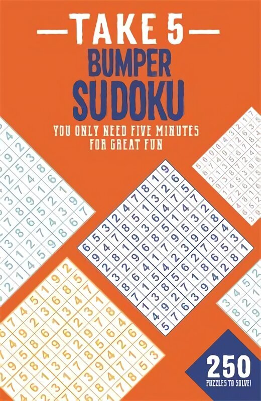 Take 5 Bumper Sudoku hinta ja tiedot | Terveys- ja ravitsemuskirjat | hobbyhall.fi