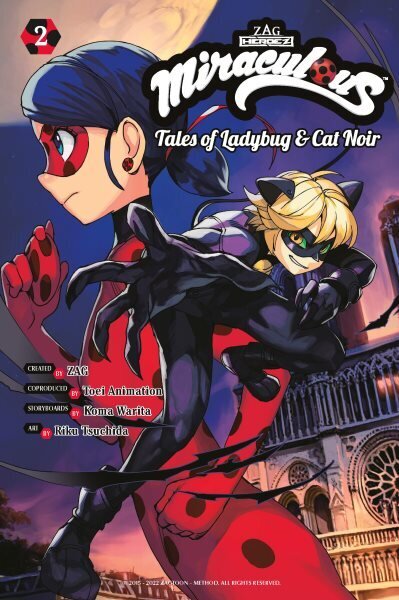 Miraculous: Tales of Ladybug & Cat Noir (Manga) 2 hinta ja tiedot | Fantasia- ja scifi-kirjallisuus | hobbyhall.fi