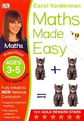 Maths Made Easy: Adding & Taking Away, Ages 3-5 (Preschool): Supports the National Curriculum, Preschool Exercise Book hinta ja tiedot | Nuortenkirjat | hobbyhall.fi