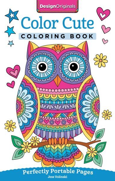 Color Cute Coloring Book: Perfectly Portable Pages hinta ja tiedot | Terveys- ja ravitsemuskirjat | hobbyhall.fi