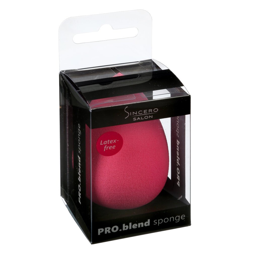 Sincero Salon Pro Blend Sponge -meikkisieni, pinkki hinta ja tiedot | Meikkisiveltimet ja meikkisienet | hobbyhall.fi