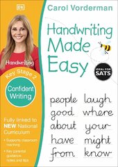 Handwriting Made Easy: Confident Writing, Ages 7-11 (Key Stage 2): Supports the National Curriculum, Handwriting Practice Book hinta ja tiedot | Nuortenkirjat | hobbyhall.fi