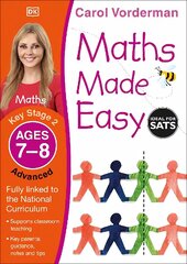 Maths Made Easy: Advanced, Ages 7-8 (Key Stage 2): Supports the National Curriculum, Maths Exercise Book hinta ja tiedot | Nuortenkirjat | hobbyhall.fi