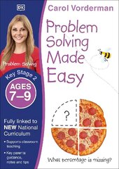 Problem Solving Made Easy, Ages 7-9 (Key Stage 2): Supports the National Curriculum, Maths Exercise Book hinta ja tiedot | Nuortenkirjat | hobbyhall.fi