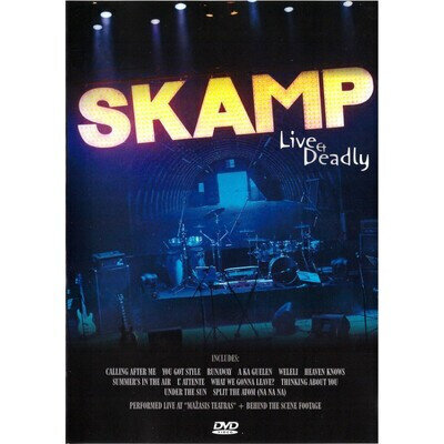 DVD SKAMP "Live Deadly" hinta ja tiedot | Vinyylilevyt, CD-levyt, DVD-levyt | hobbyhall.fi