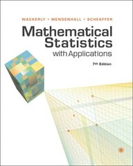 Student Solutions Manual for Wackerly/Mendenhall/Scheaffer's Mathematical Statistics with Applications, 7th 7th Revised edition hinta ja tiedot | Talouskirjat | hobbyhall.fi