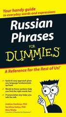 Russian Phrases For Dummies hinta ja tiedot | Vieraiden kielten oppimateriaalit | hobbyhall.fi