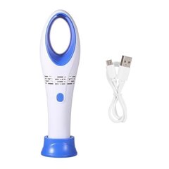 Kannettava tuuletin USB White-Blue hinta ja tiedot | Tuulettimet | hobbyhall.fi