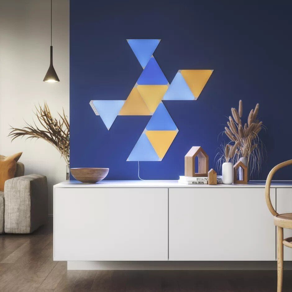 Nanoleaf Shapes Triangles Starter Kit, 4 paneelia hinta ja tiedot | Seinävalaisimet | hobbyhall.fi