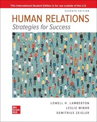 Human Relations ISE 7th edition hinta ja tiedot | Talouskirjat | hobbyhall.fi