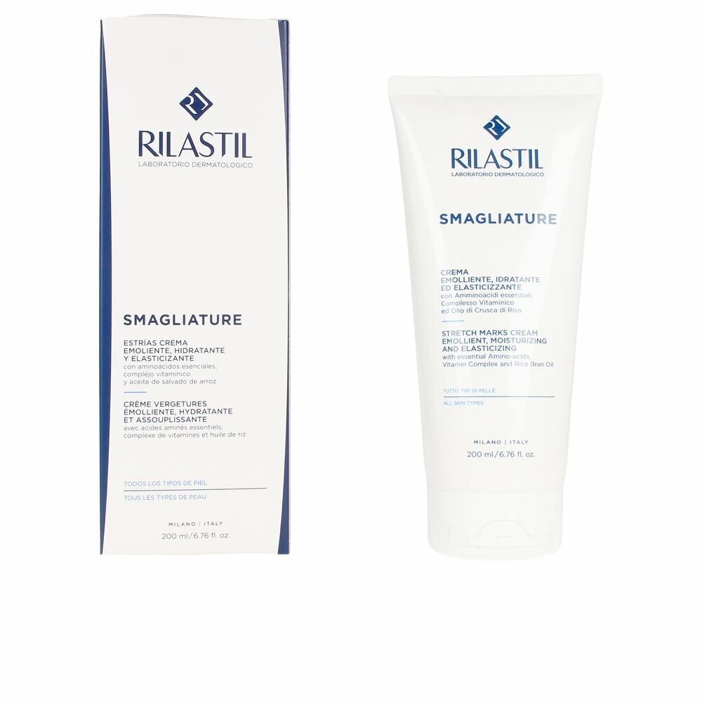 Stretch mark cream Rilastil Smagliature, 200 ml hinta ja tiedot | Selluliittia ehkäisevät tuotteet | hobbyhall.fi