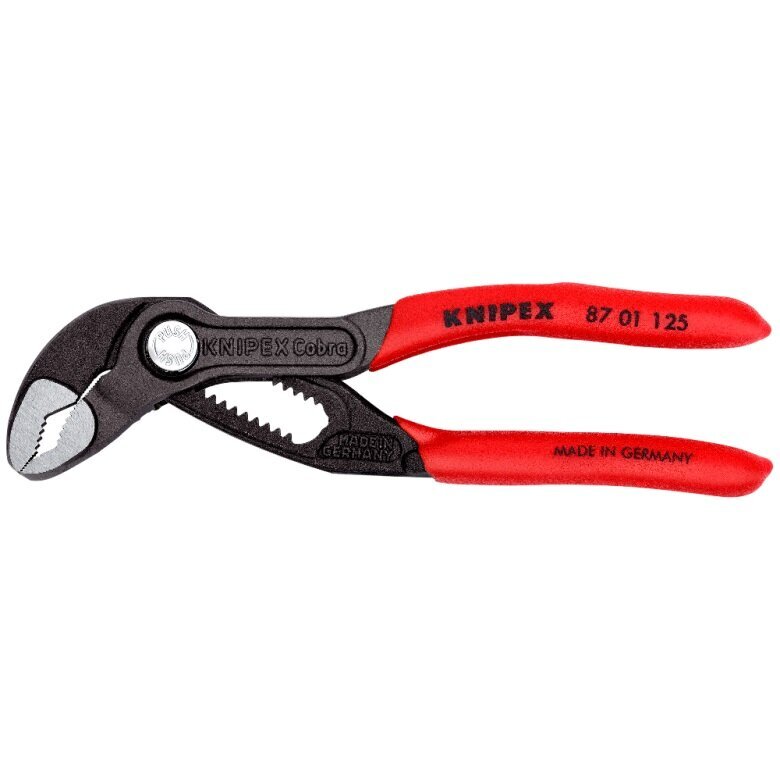 Vesipumpun tangot COBRA 125mm D27mm, Knipex hinta ja tiedot | Käsityökalut | hobbyhall.fi