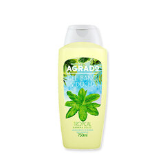 suihkugeeli agrado tropical 750 ml hinta ja tiedot | Suihkusaippuat ja suihkugeelit | hobbyhall.fi