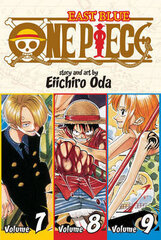 One Piece (Omnibus Edition), Vol. 3: Includes vols. 7, 8 & 9 hinta ja tiedot | Vieraiden kielten oppimateriaalit | hobbyhall.fi