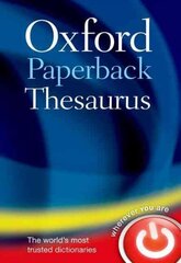 Oxford Paperback Thesaurus 4th Revised edition hinta ja tiedot | Vieraiden kielten oppimateriaalit | hobbyhall.fi