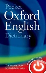 Pocket Oxford English Dictionary 11th Revised edition hinta ja tiedot | Vieraiden kielten oppimateriaalit | hobbyhall.fi