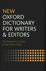 New Oxford Dictionary for Writers and Editors hinta ja tiedot | Vieraiden kielten oppimateriaalit | hobbyhall.fi