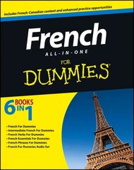 French All-in-One For Dummies, with CD hinta ja tiedot | Vieraiden kielten oppimateriaalit | hobbyhall.fi