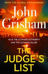 Judge's List: John Grishams breathtaking, must-read bestseller hinta ja tiedot | Fantasia- ja scifi-kirjallisuus | hobbyhall.fi