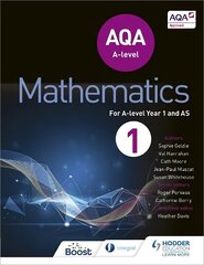 AQA A Level Mathematics Year 1 (AS) hinta ja tiedot | Talouskirjat | hobbyhall.fi