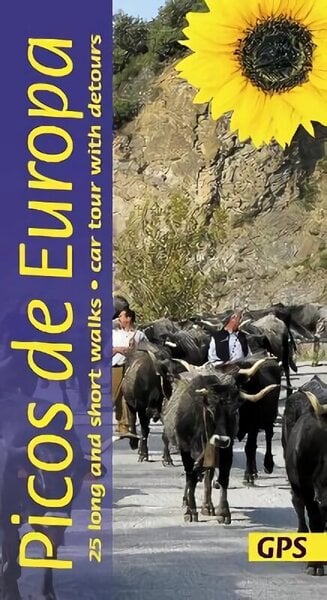 Picos de Europa Sunflower Walking Guide: 25 long and short walks with detailed maps and GPS; car tour with pull-out map