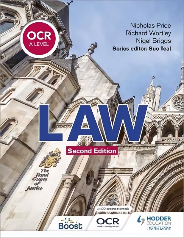 OCR A Level Law Second Edition hinta ja tiedot | Talouskirjat | hobbyhall.fi