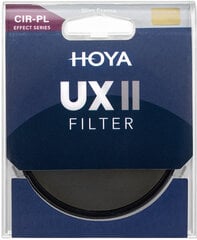 Hoya suodatin pyöreä polarisaattori UX II 40,5mm hinta ja tiedot | Kameran suotimet | hobbyhall.fi