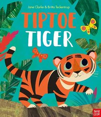 Tiptoe Tiger hinta ja tiedot | Vauvakirjat | hobbyhall.fi