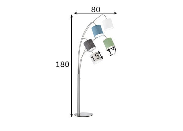 Lattiavalaisin Annecy hinta ja tiedot | Lattiavalaisimet | hobbyhall.fi